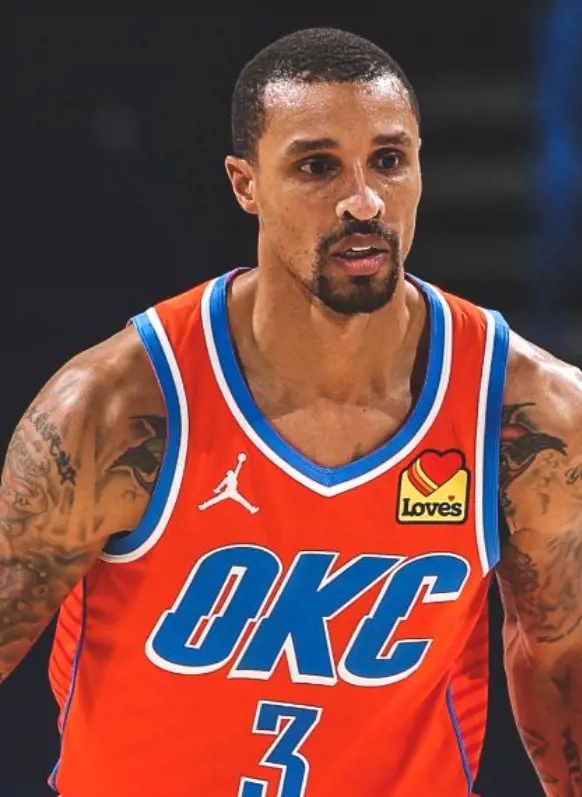 George Hill during 2020-21 season with the City Thunder