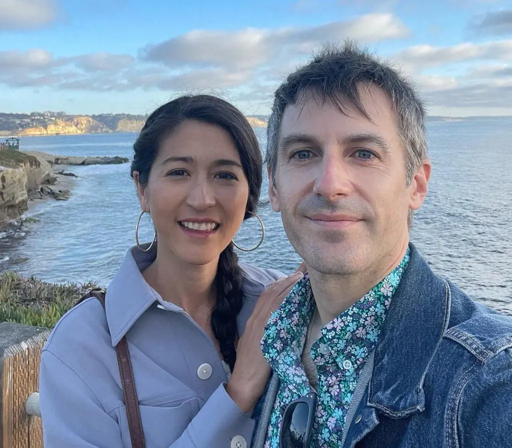 Mina and Nick enjoying vacation at La Jolla Cove on 9 July 2022. 