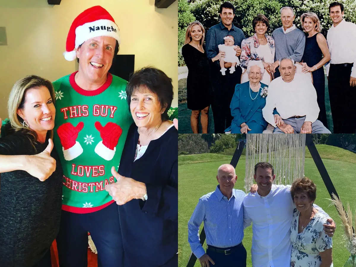 (Left) Tina, Phil and Mary relishing Christmas in December 2018