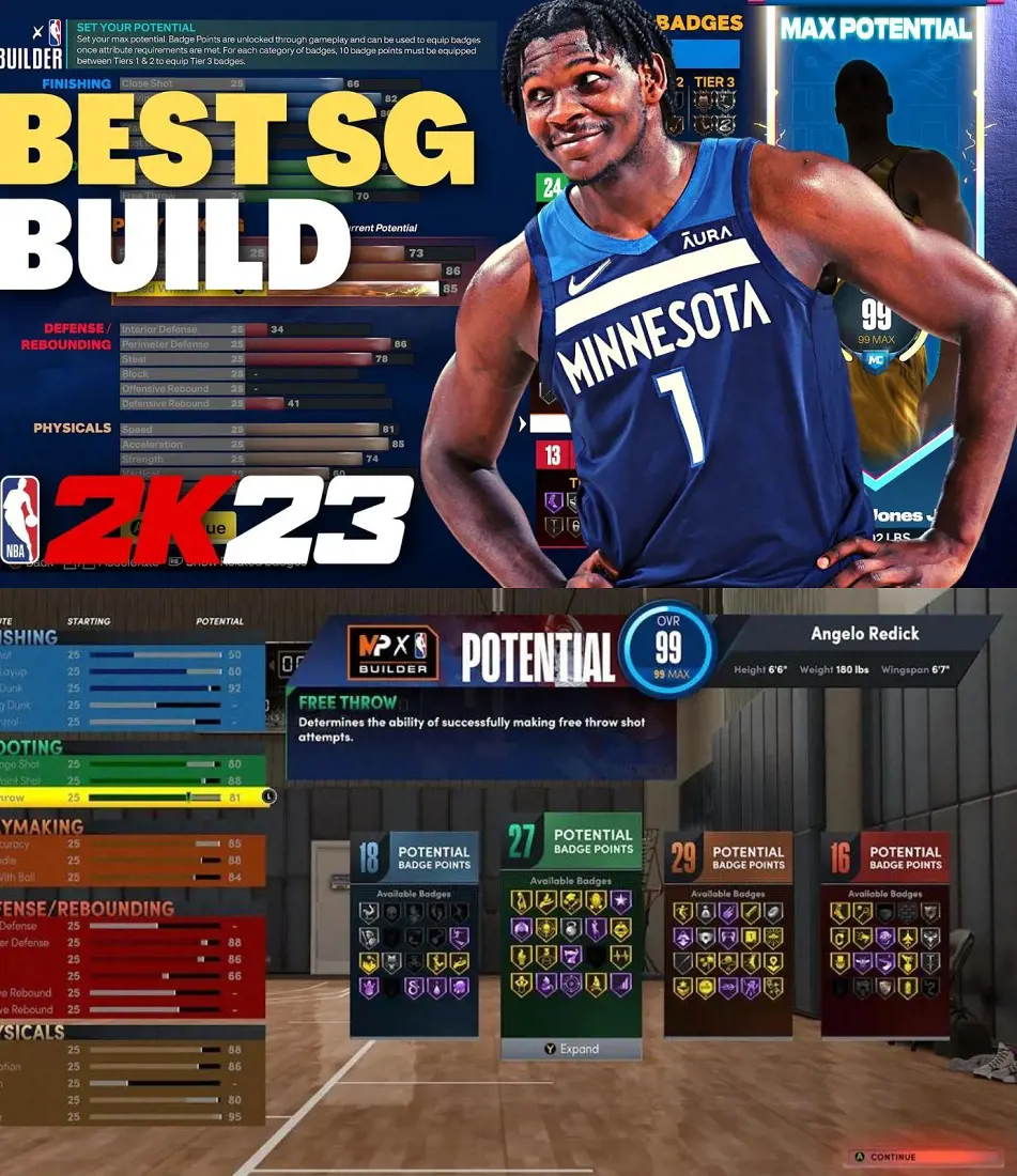 Best SG Build 2k23 current gen