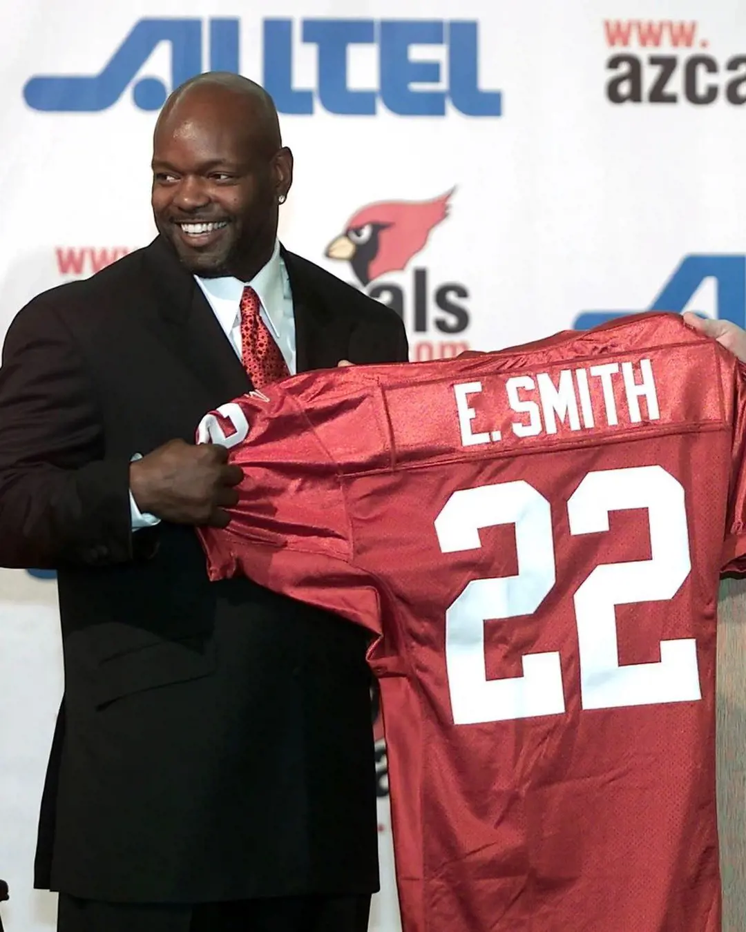 Emmitt played 15 season with the Dallas Cowboys. 