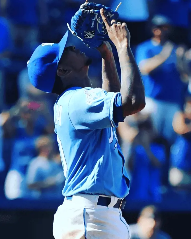 Yordano Ventura while playing for the Royals in 2016.