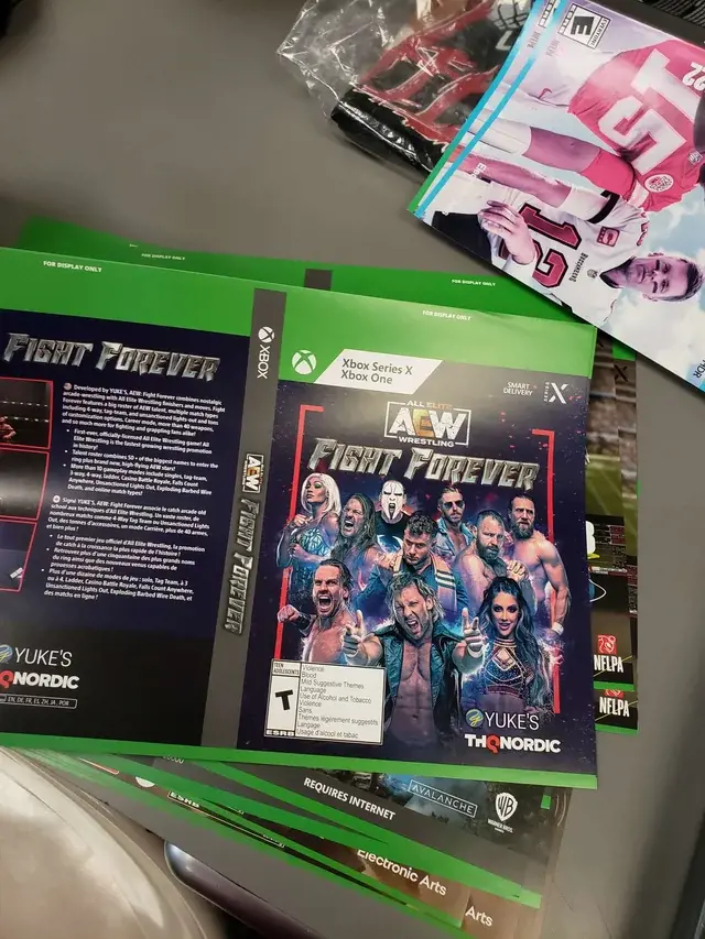 AEW Fight Forever XBOX copies