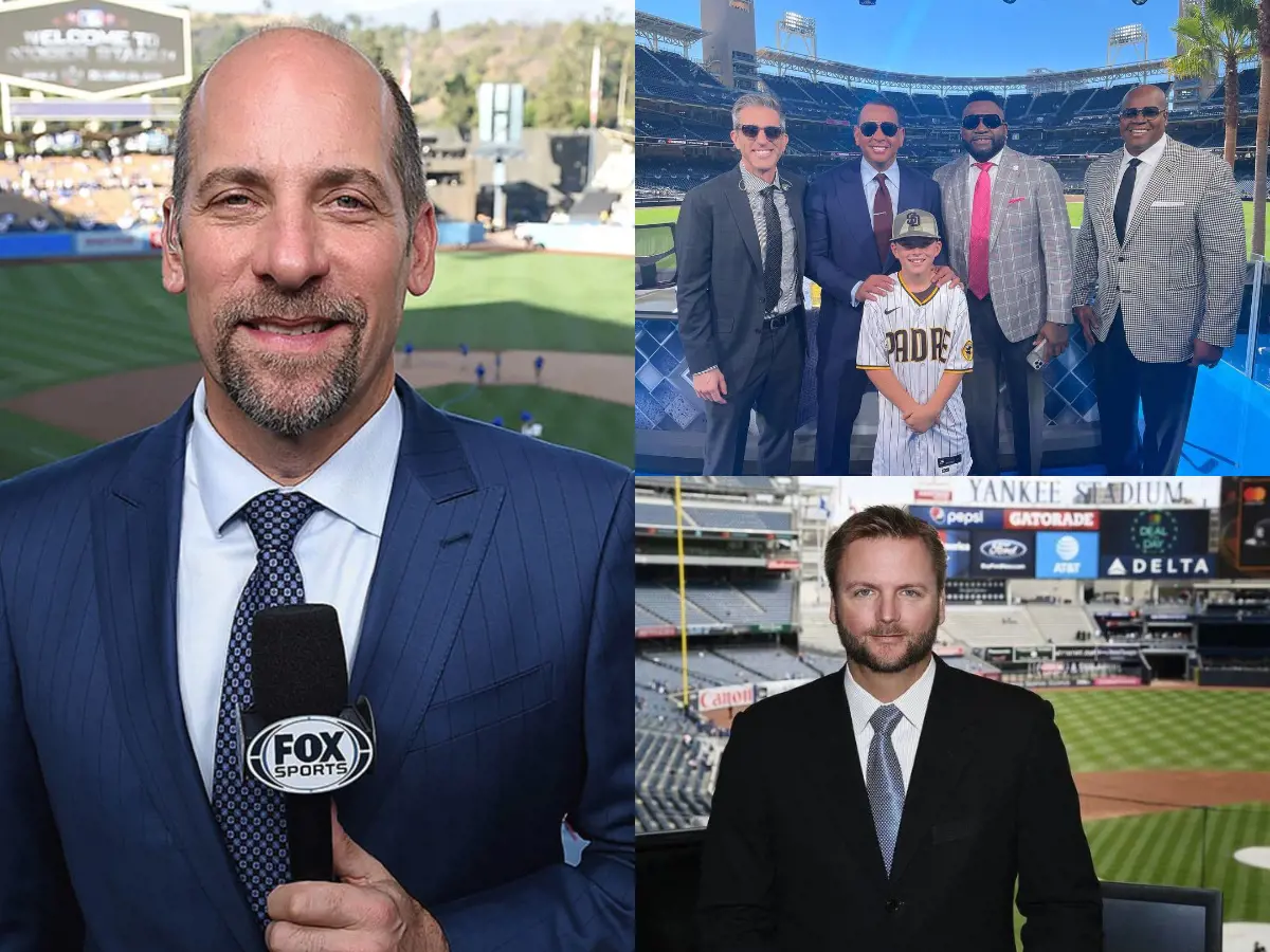 (Right Top) Mark Sweeney at Petco Park in October 2022