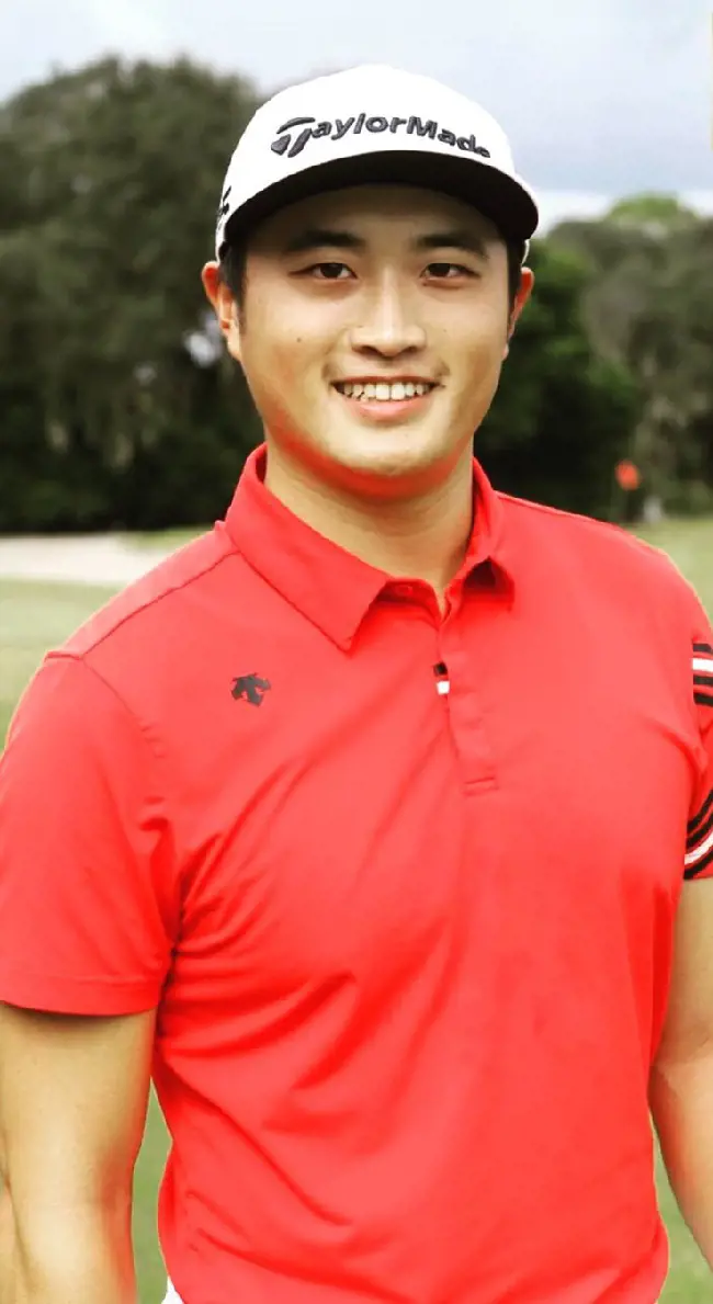 Zheng donning the Taylormade cap on 8 Feb 2022 in South Africa.