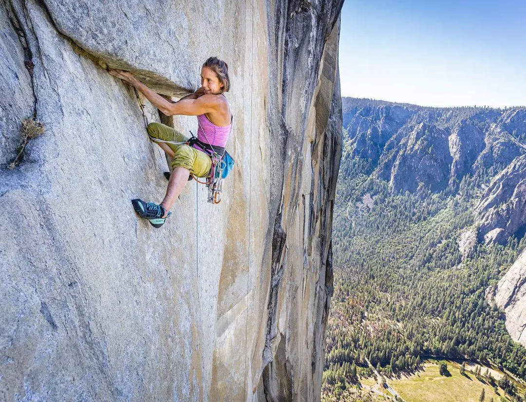 Rock climbing is a physically and mentally demanding sport.