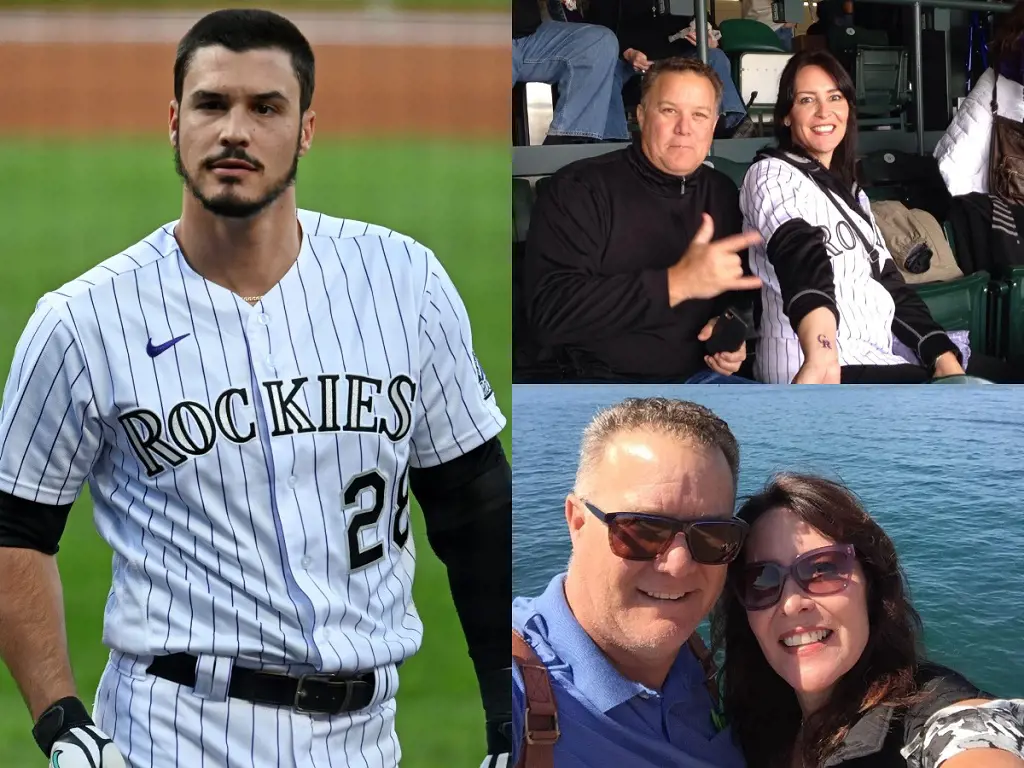 (Right) Millie and Fernando attending baseball match in Denver, CO, United States in 2014