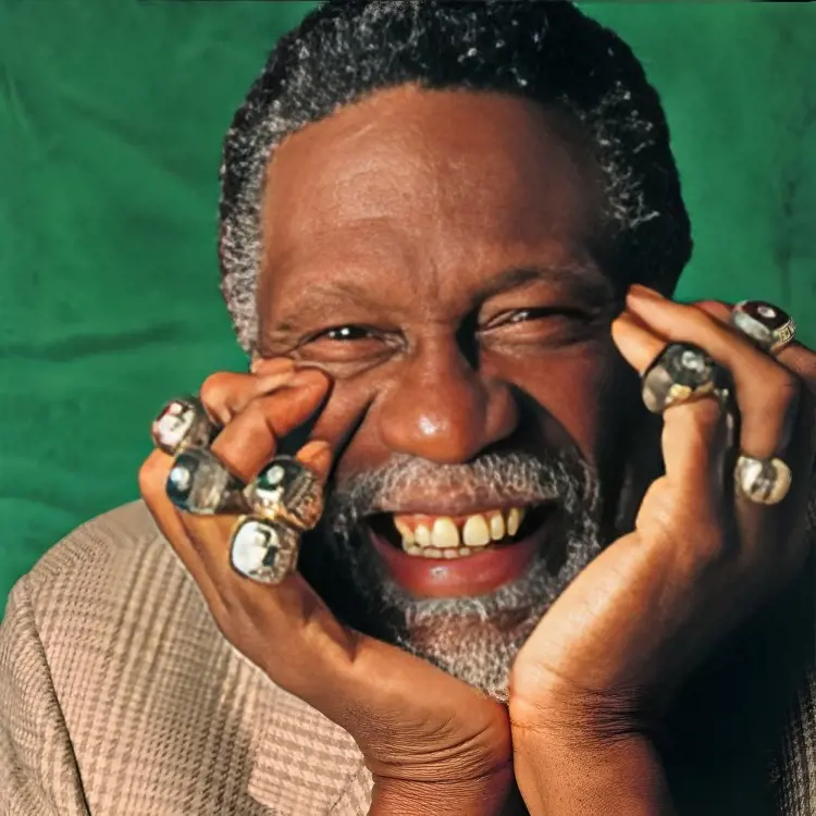 Bill Russell has won 13 titles in his whole career including two NCAA championships