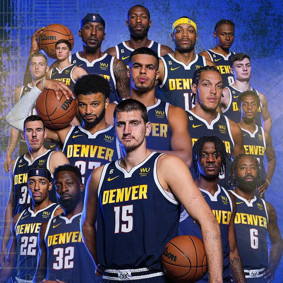 The Denver Nuggets advance to the Western Conference finals in May 2023