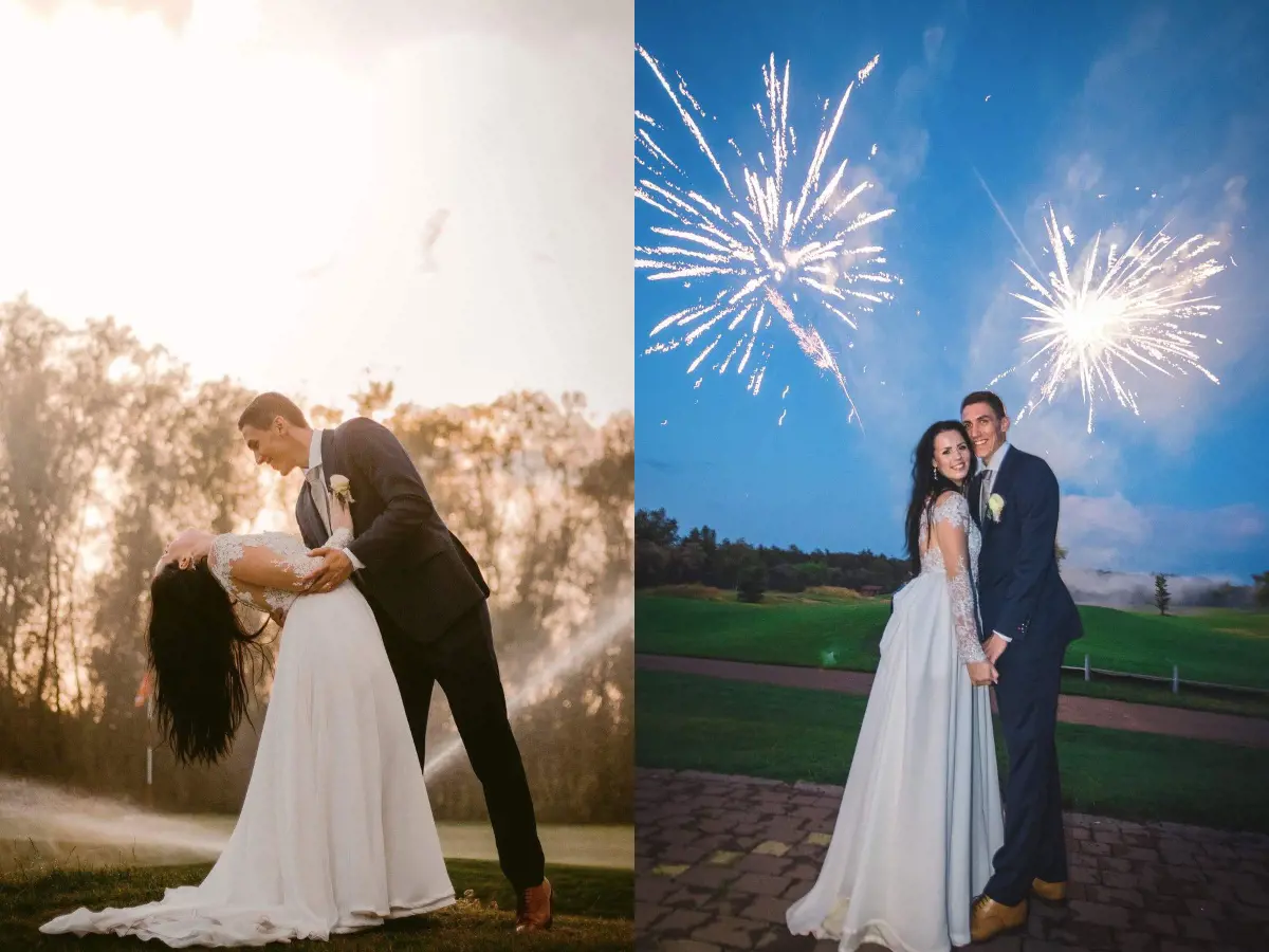 Tomas and Eliska's picture from their ceremony held in July 2018