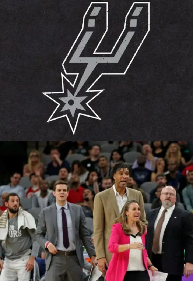 San Antonio Spurs assistant coaches at AT&T Center on February 26, 2020.