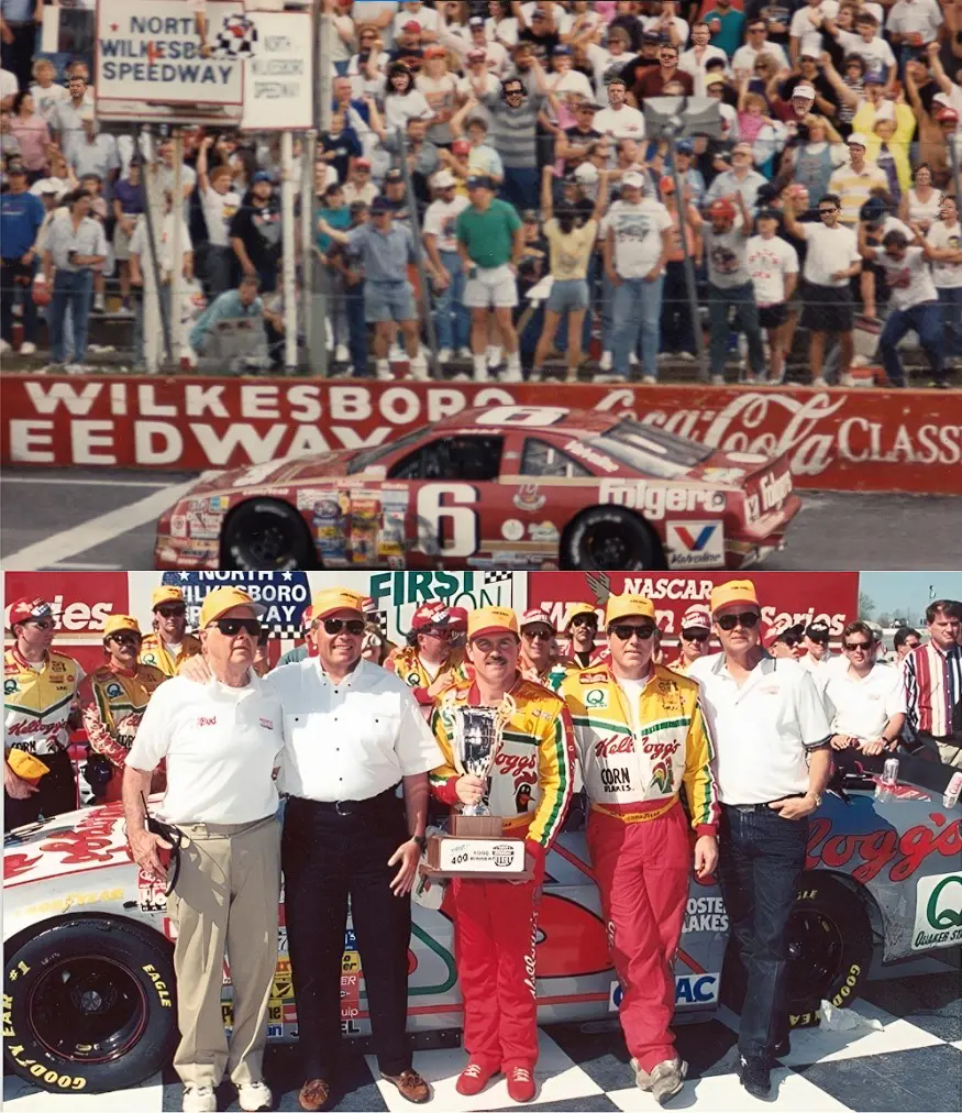 Picture of the 1990 Tyson Holly Farms 400 at North Wilkesboro Speedway