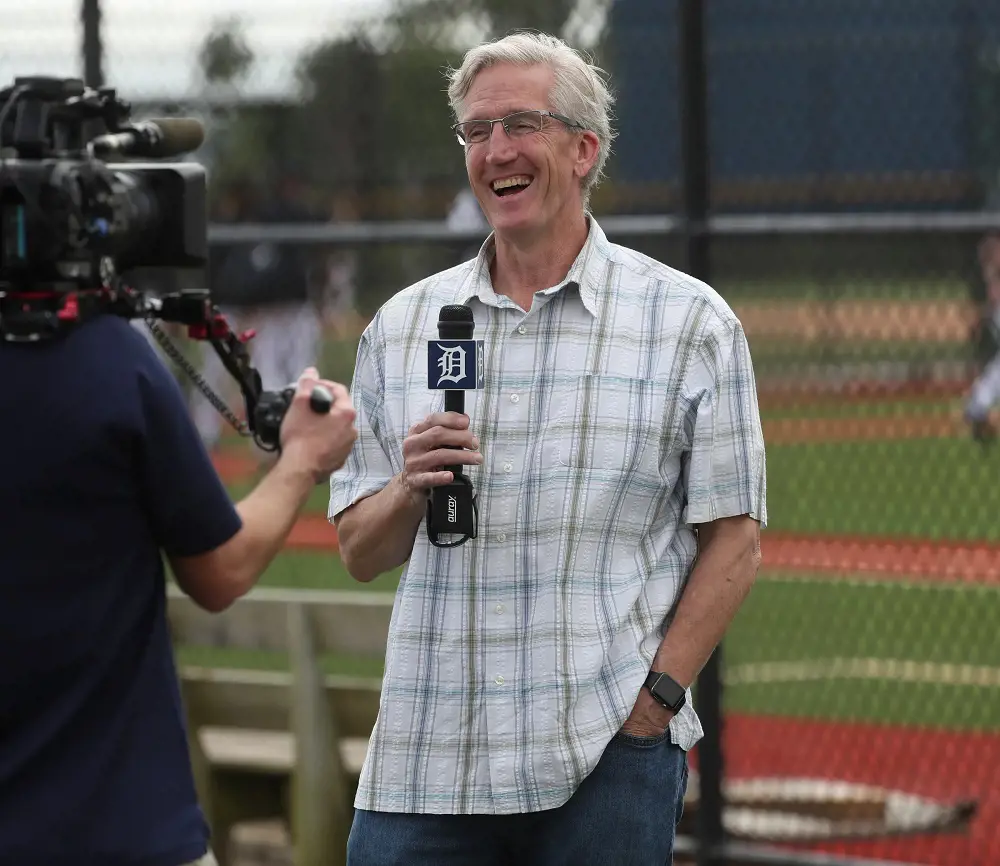 Dickerson captured during his worktime in 2020, the year marled his 20th year with the Tigers.