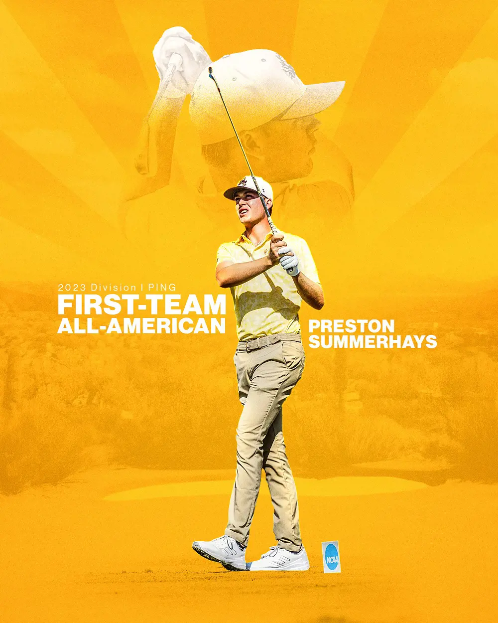 The Sun Devils are blessed and proud of their star golfer Preston.