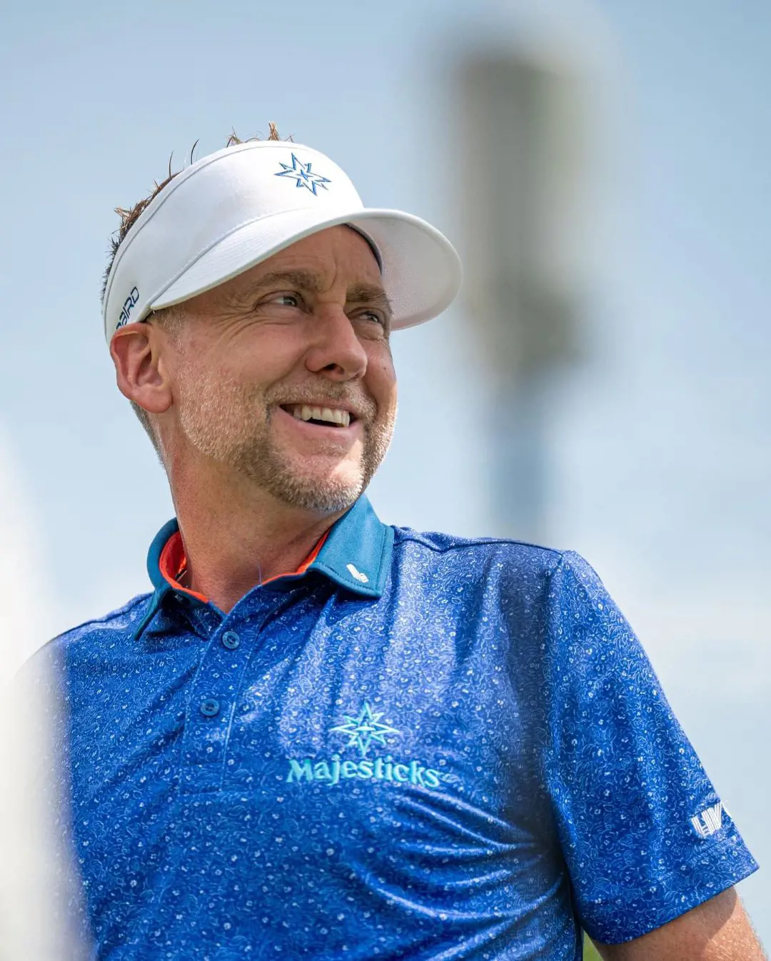 Poulter playing golf at Tulsa before going to Washington DC for the competition