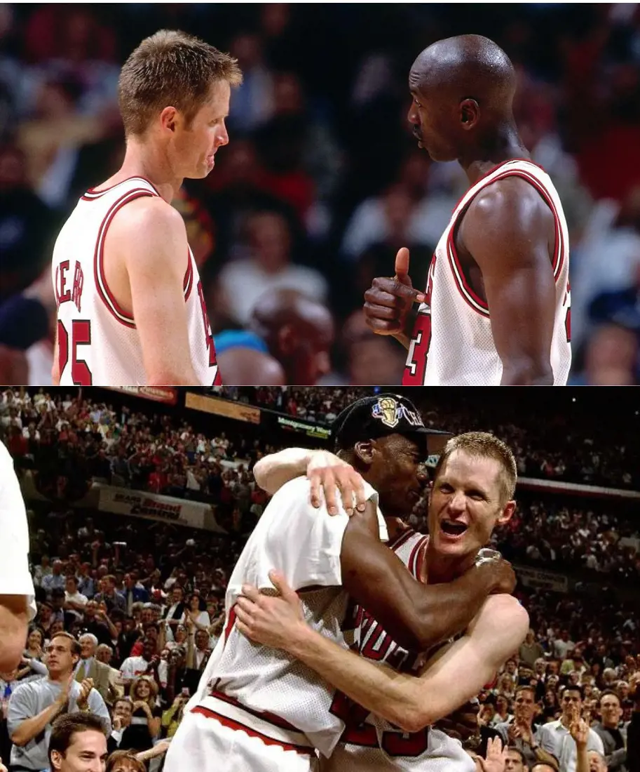 Kerr and Jordan duo won three NBA championships