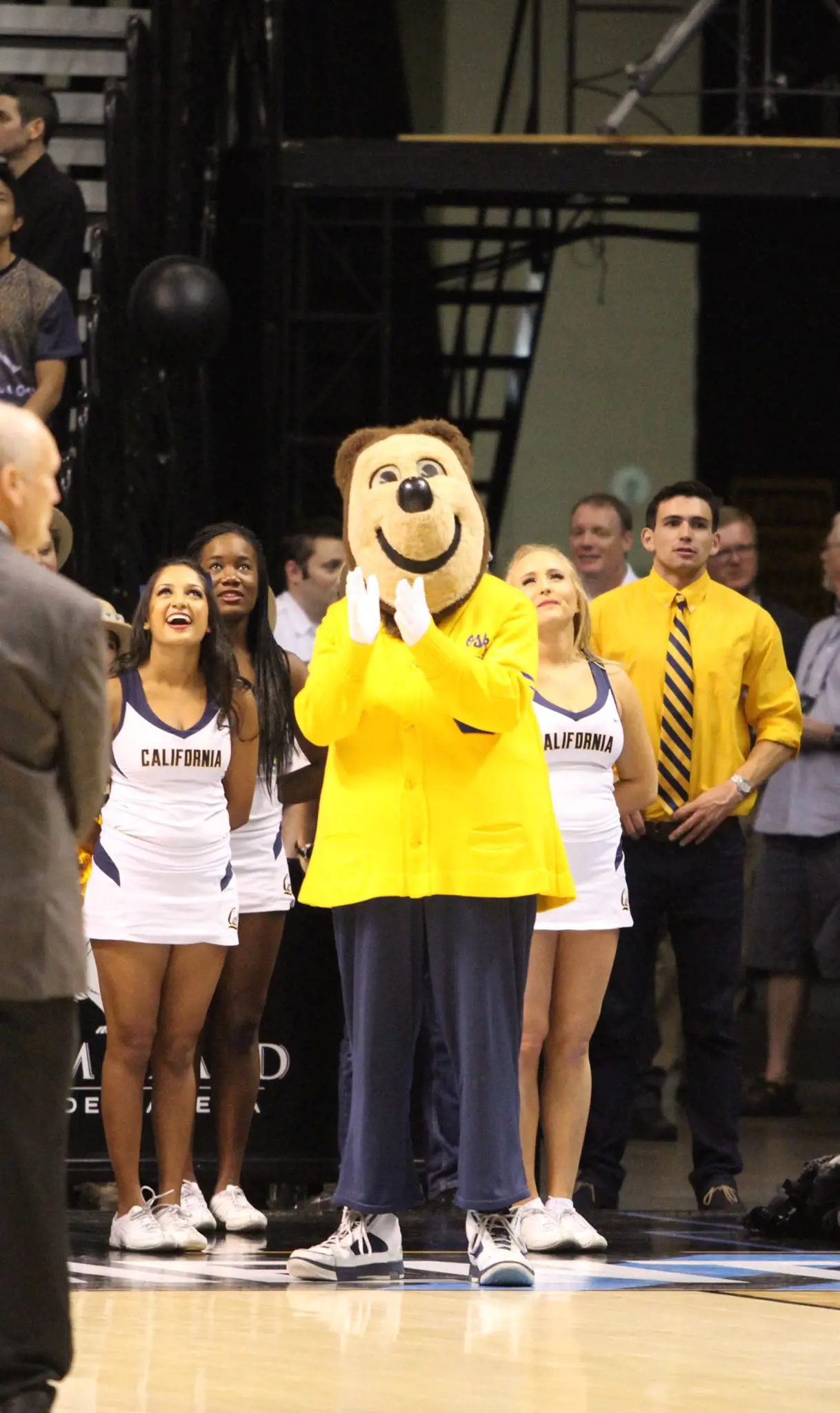 The Goldenbears charm at the MGM Grand Graden Area on October 2, 2015. 