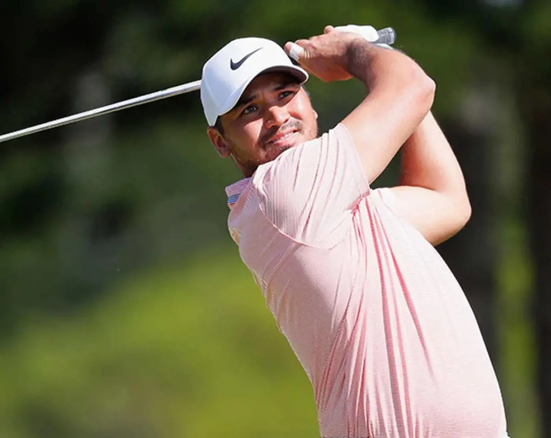 Jason Day donning Nike logoed cap at TPC Sawgrass on March 16, 2019