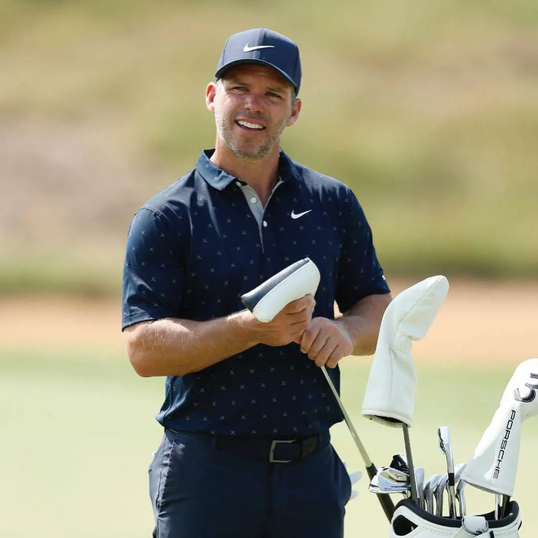 Casey in the 2021 European Tour in Dubai, UAE