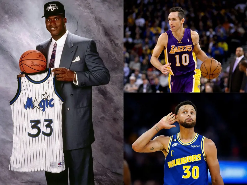 S for Shaq, Steve Nash and Stephen Curry