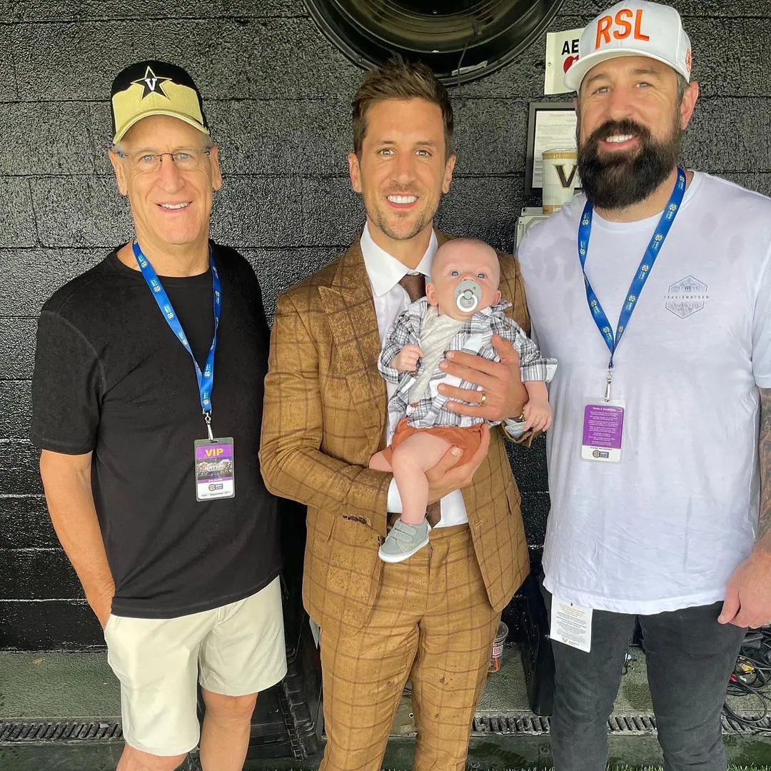 (Left To Right) Ed, Jordan, and Luke at Vanderbilt University in September 2022