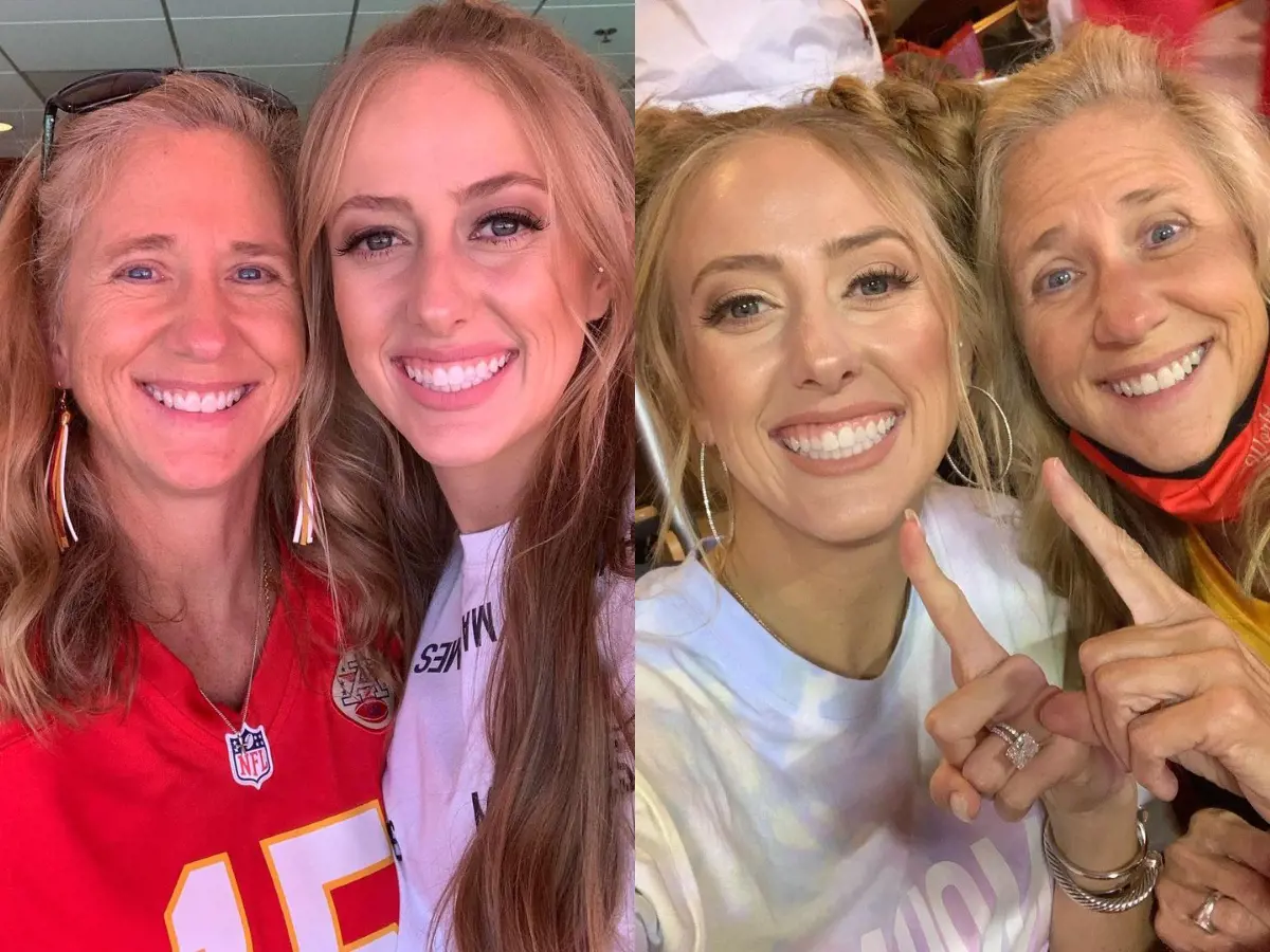 Brittany and Diana enjoying after a match in GEHA Field at Arrowhead Stadium, October 2020