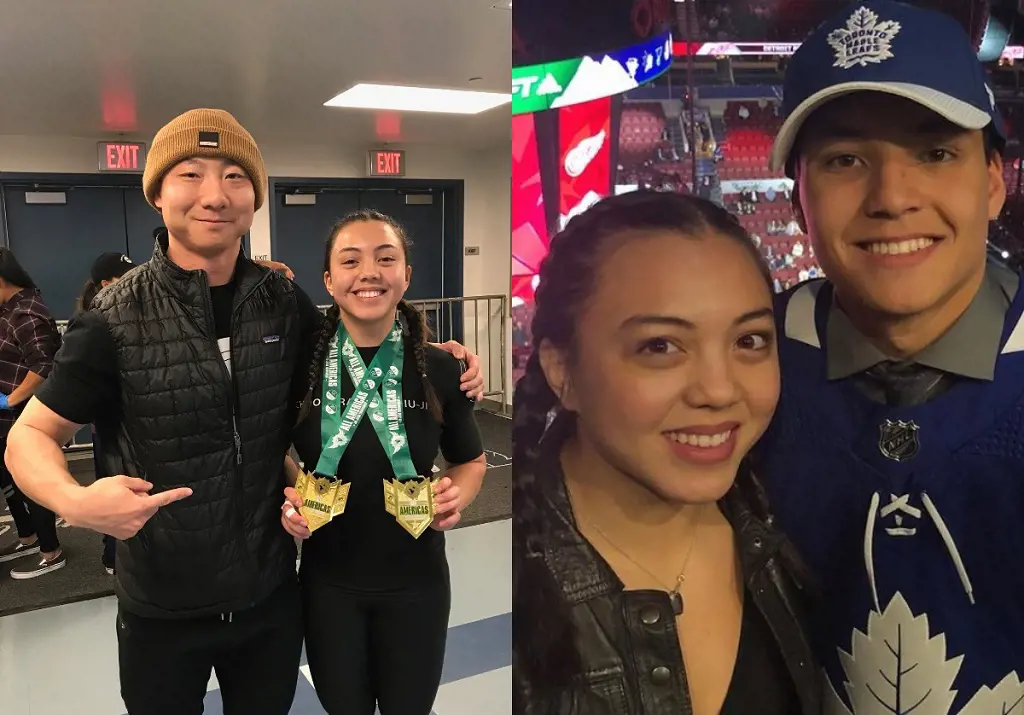 Brianne poses after winning gold at the All-Americas Jiu jitsu tournament in January 2018