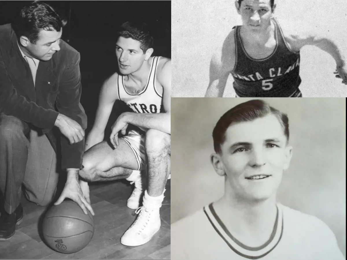 Bob Freerick, Johnny Norlander, and Robert Calihan are Forward players of the forties.