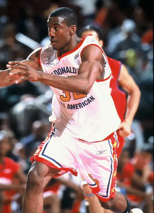 Amar'e Stoudemire earns the 2002 McDonald's All-American selection