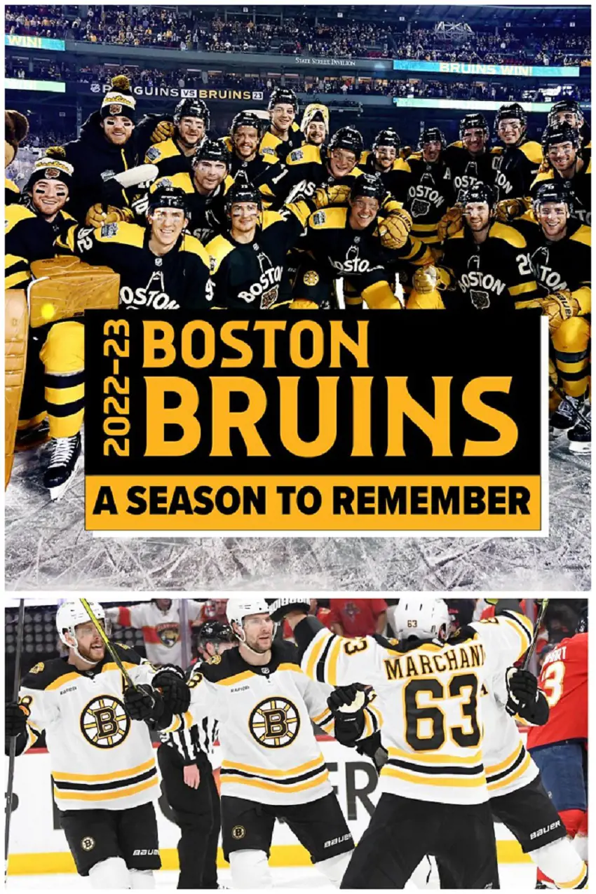 The Bruins relished a phenomenal 2022-23 regular season.