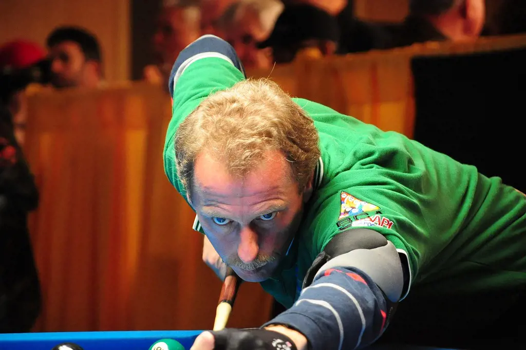 The Captain Hook has won over 100 professional pool tournaments. 