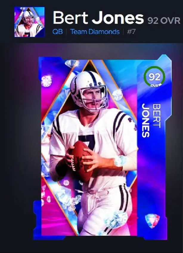 Bert Jones is MUT 23 Team Diamond