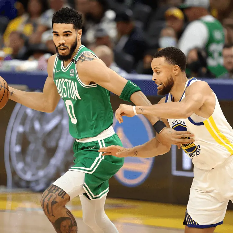 Steph Curry and Jayson Tatum helped to increase the audience in 2022.