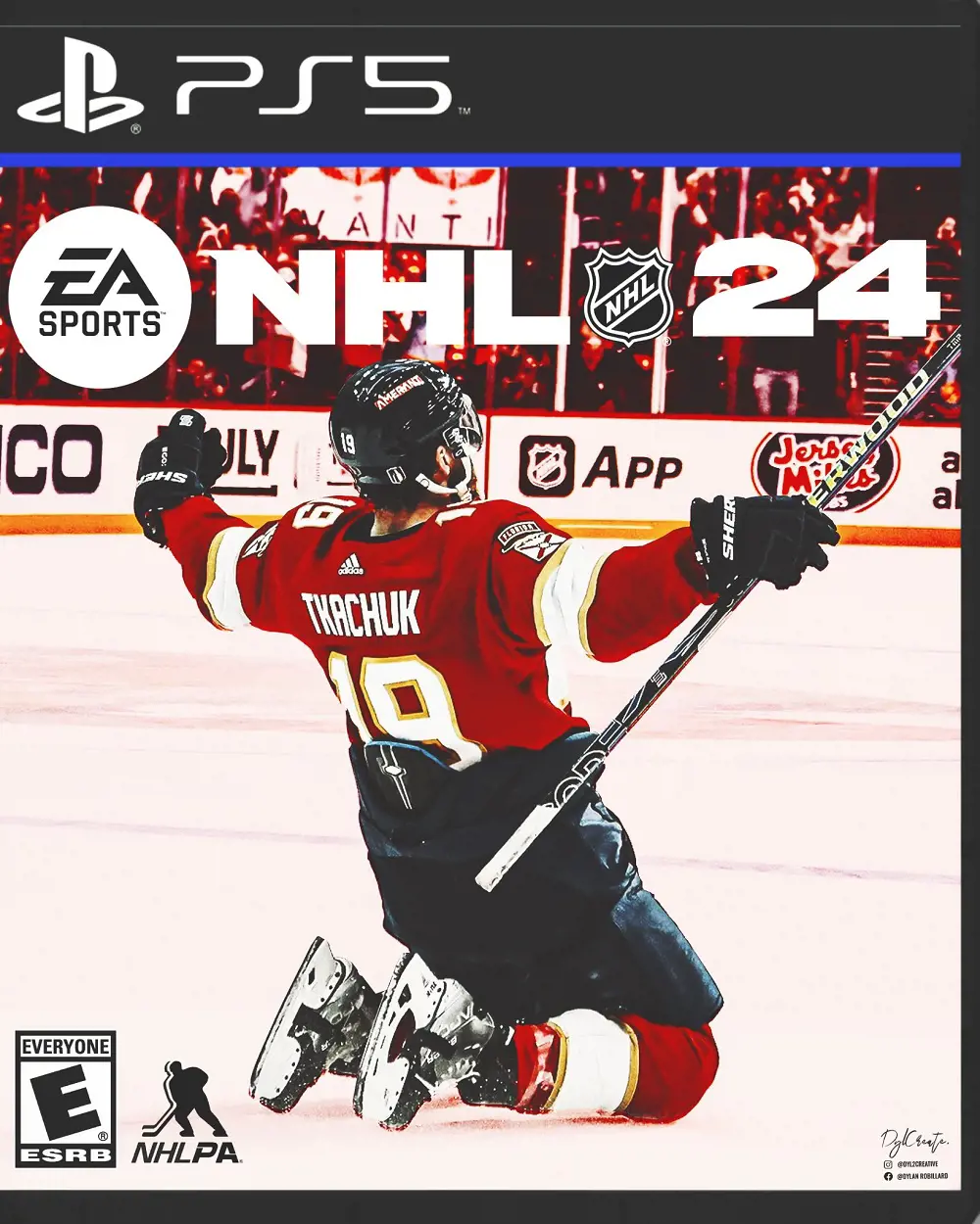 There has not been official announcements about the NHL24 cover athlete.