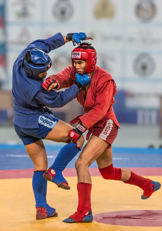 A glimpse from the 2022 Junior Russian Sambo Championships on Day 2.