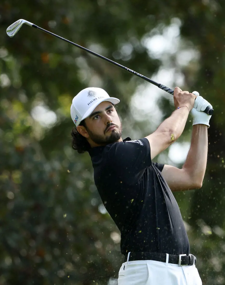 Abraham during his tee in one of the LIV tournaments.