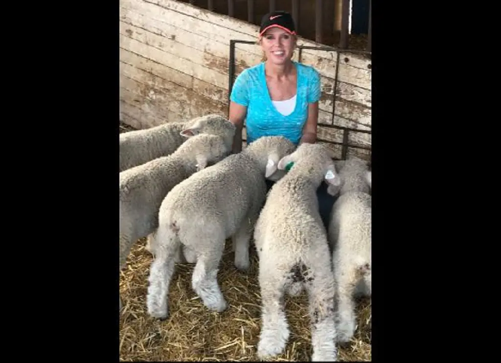 Jill in her farm at South Jersey.