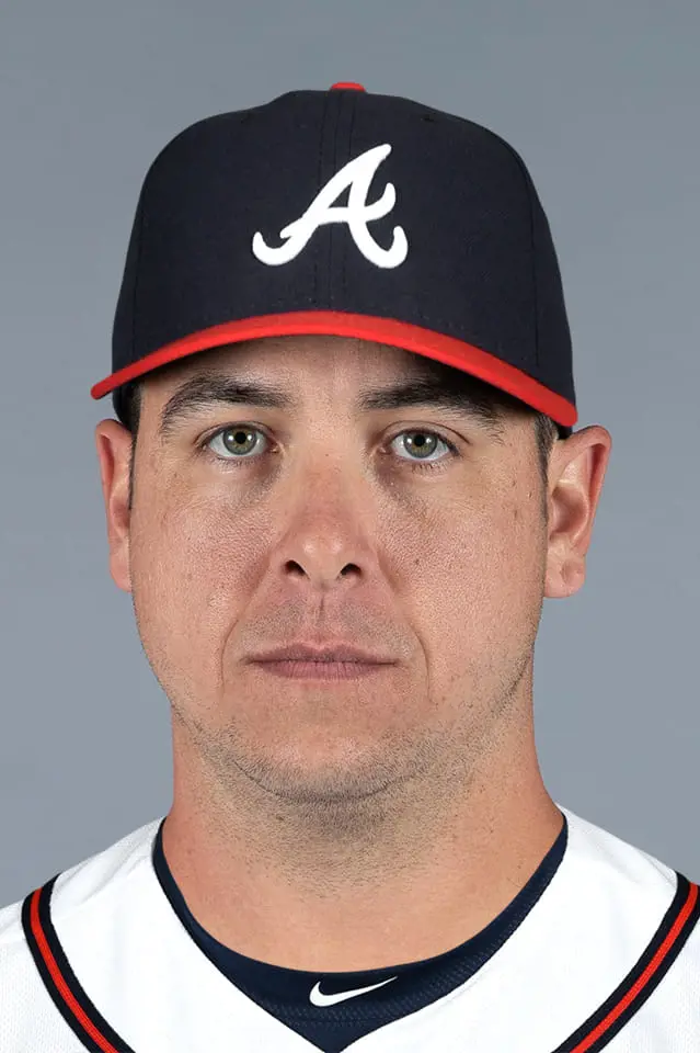 Anthony on his Braves gear before his debut in 2019.