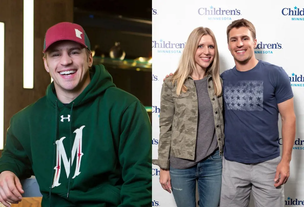 Zach & Alisha visited Children's Minnesota in July 2018 where they had fun playing hockey with children