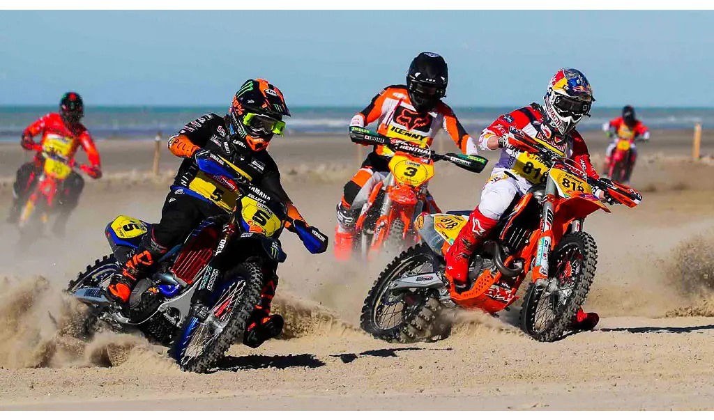 A still from the 47th edition of Enduropale du Touquet held in January 2023.