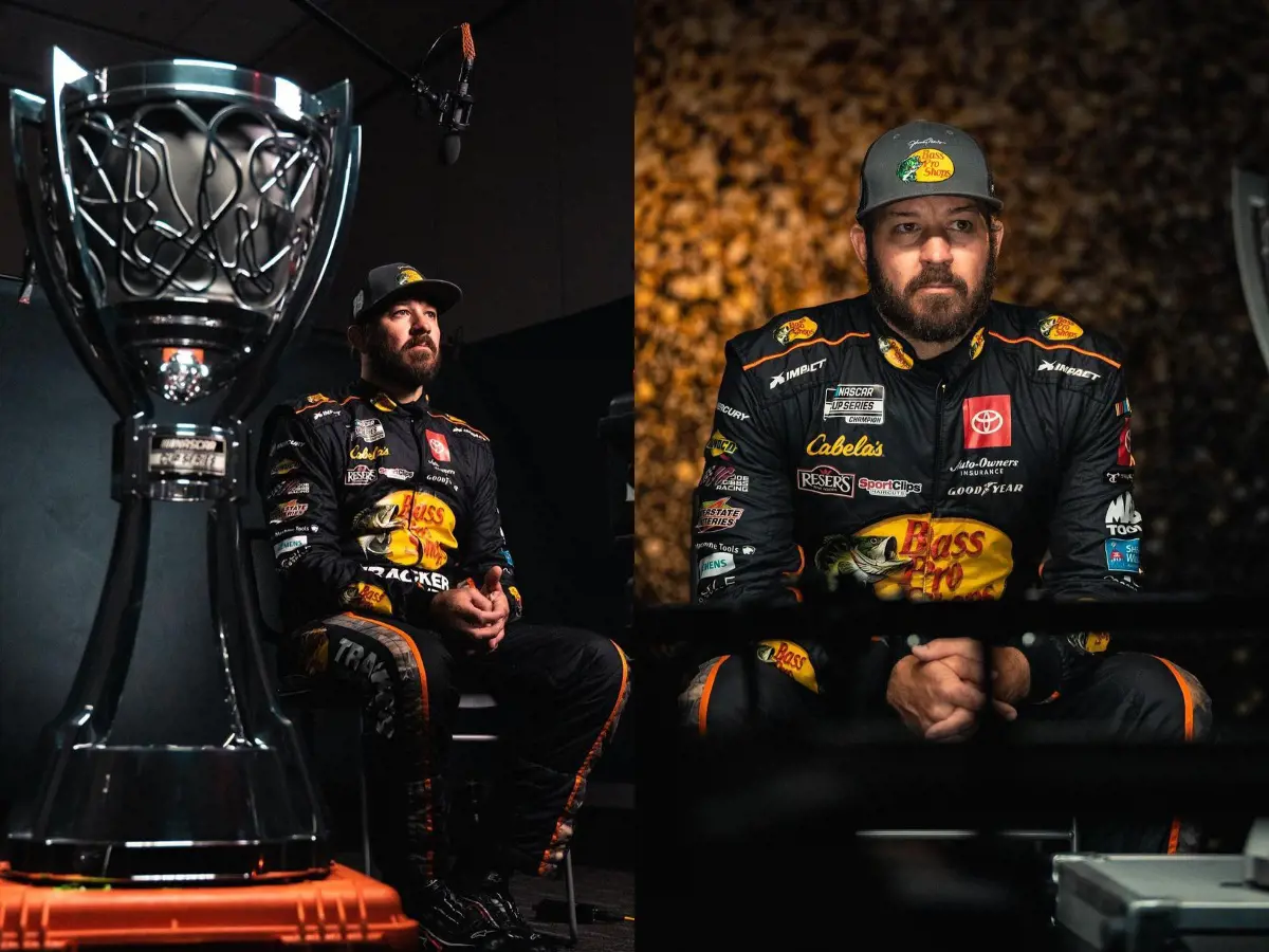 Team Toyota star Martin Truex Jr. at Phoenix, Arizona in November 2021