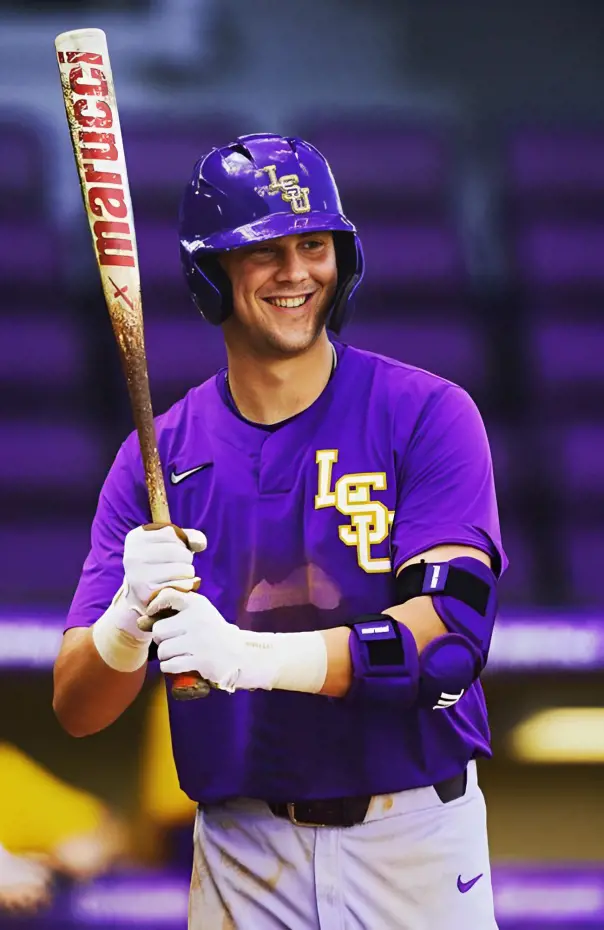 Paul Skenes of LSU Tigers during the game on October 17, 2022.