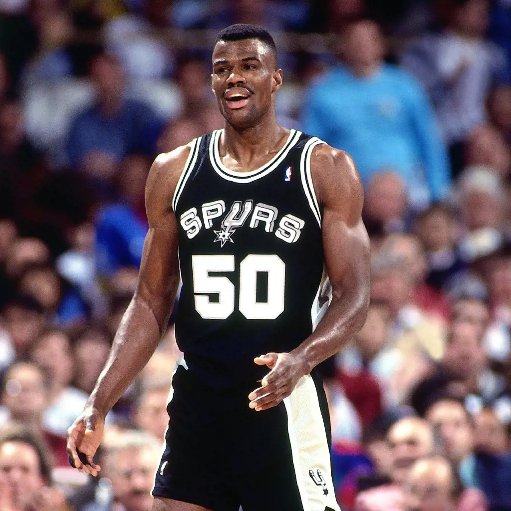 David Robinson of the San Antonio Spurs blocked 11 shots in a 104-88 win over the Sacramento Kings