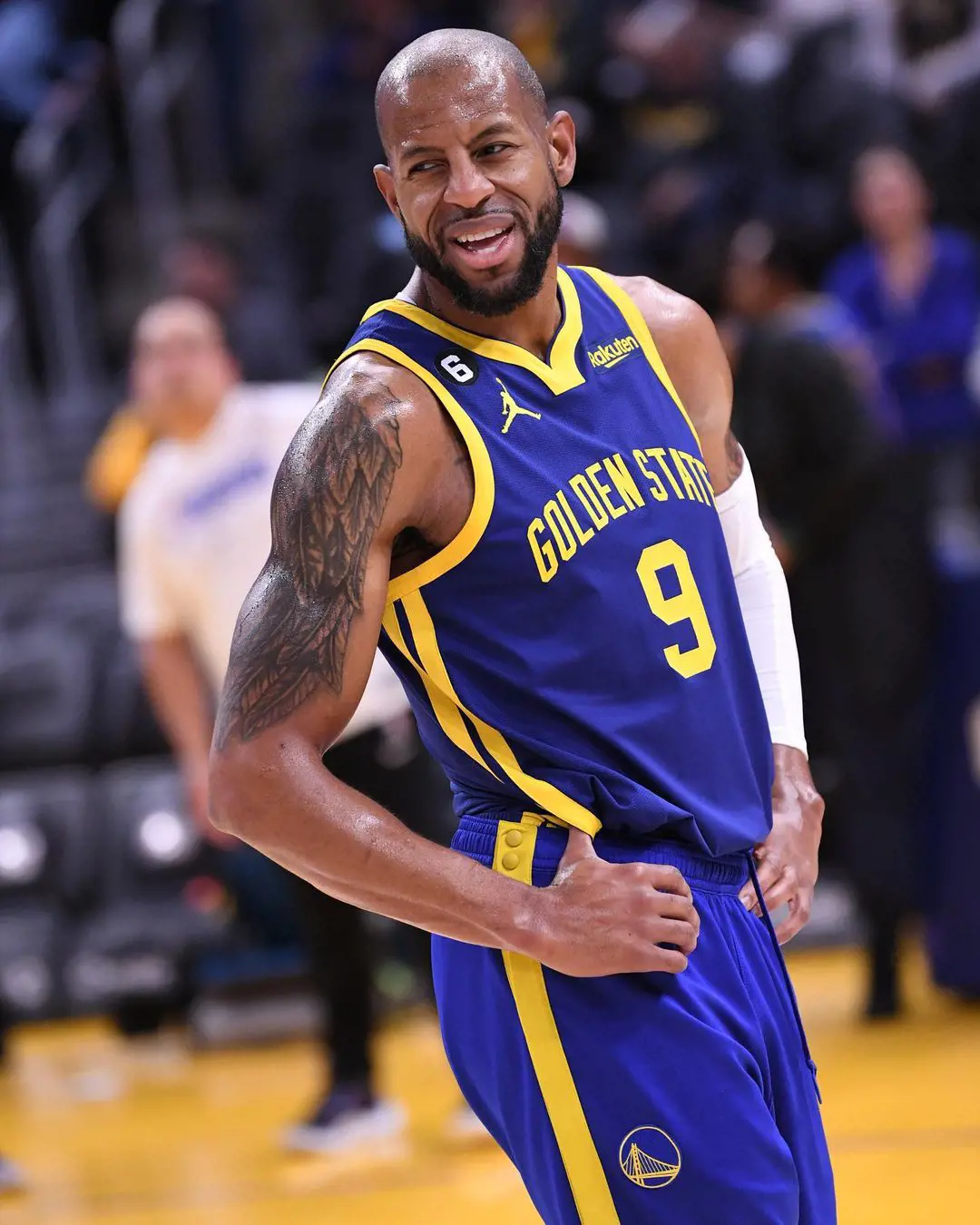 Andre Iguodala has won four NBA championships with the Warriors.