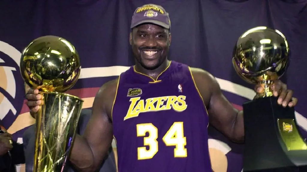 Shaquille O'Neal won NBA MVP, All-Star Game MVP award.