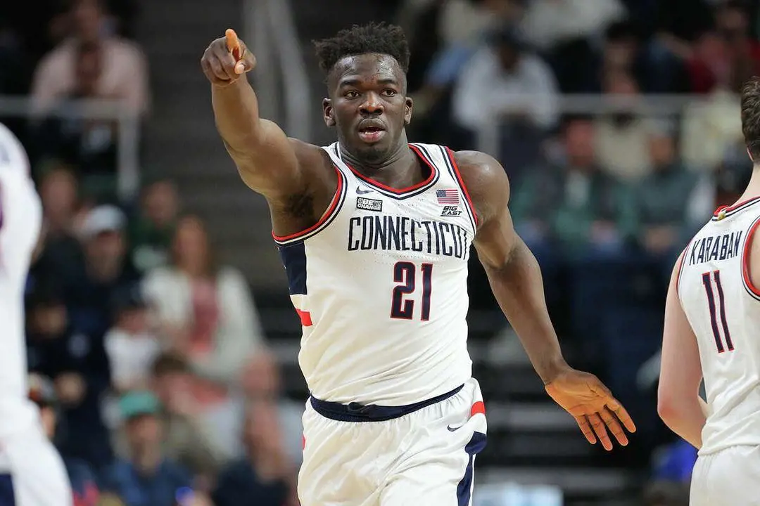 UCONN’s Adama during NCAA basketball tournament on April 2, 2023