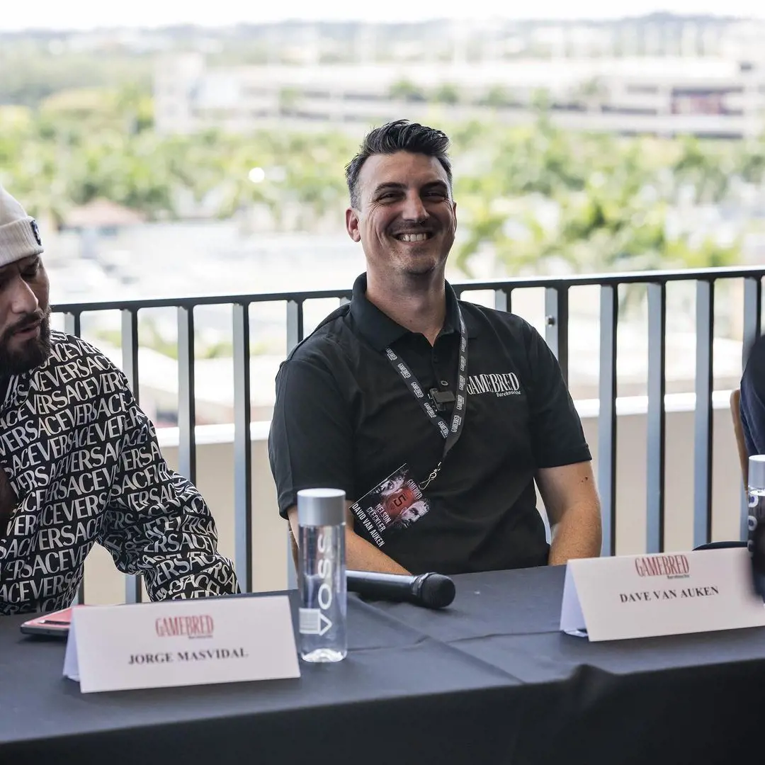 David Van Auken during a press conference at FLA Live Arena in May 5 2023