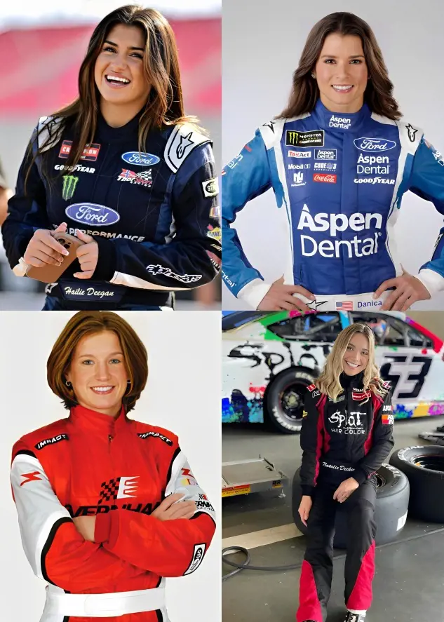 Women are making their mark on NASCAR. 