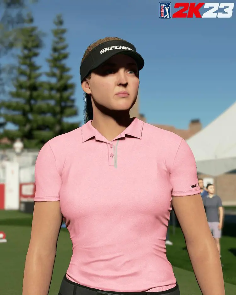 Brooke Henderson in PGA Tour 2k23 game