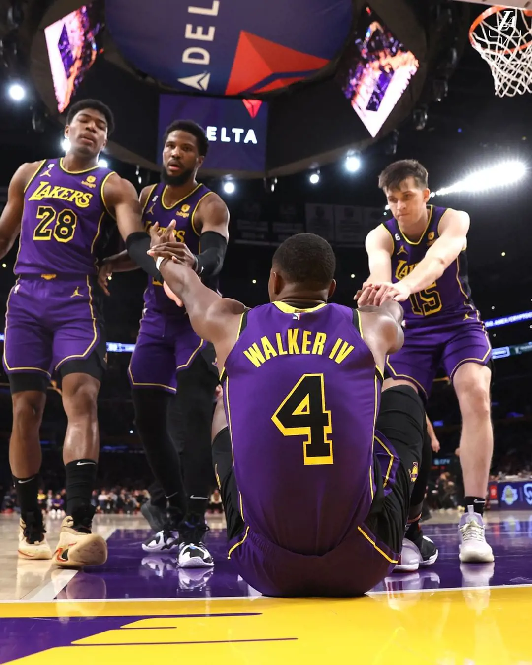 LA Lakers finished 7th in the Western conference ranking in 2023 NBA